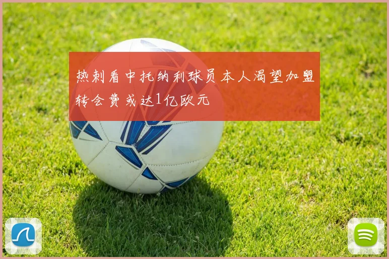 热刺看中托纳利球员本人渴望加盟转会费或达1亿欧元